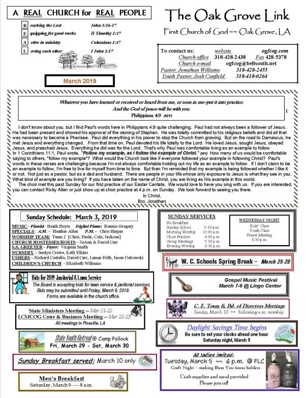 mar 2019 new format N-LETTER