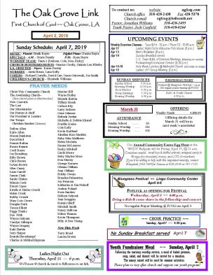 weekly update 1 pg 4-2-19 N-LETTER