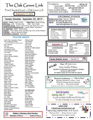 weekly update 1 pg 9-17-19 N-LETTER