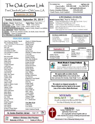 weekly update 1 pg 9-24-19 N-LETTER