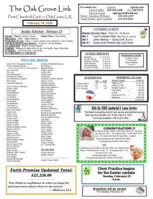 weekly update 1 pg 2-18-20 N-LETTER