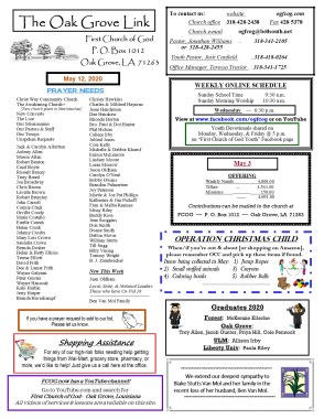 larger weekly update 1 pg 5-12-20 N-LETTER