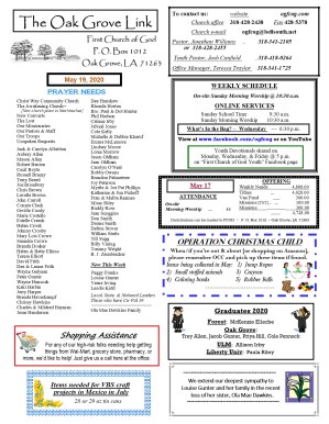 larger weekly update 1 pg 5-19-20 N-LETTER