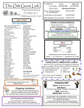 larger weekly update 1 pg 5-5-20 N-LETTER